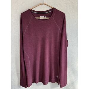 Smartwool 250 Merino Wool Womens XL Crew Neck Base Layer Long Sleeve Top